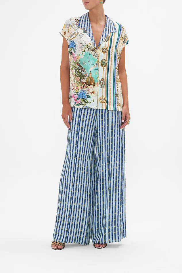 Camilla Blouses and Shirts Button Through Collared Top Amalfi Lullaby 8211 Womens Camilla Blouses and Shirts Button Through Collared Top Amalfi Lullaby 8211 Womens