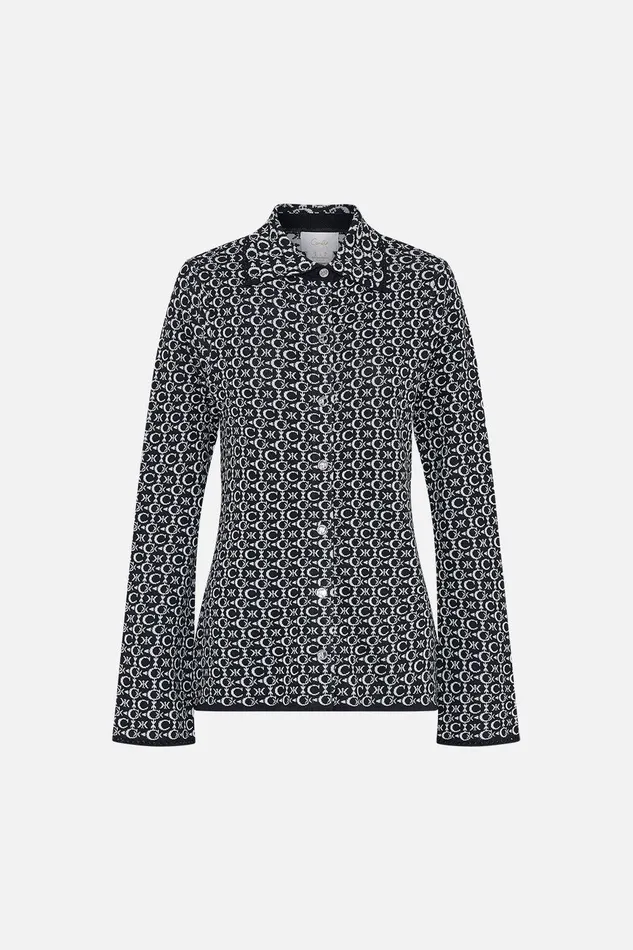 Camilla Blouses and Shirts Knit Shirt Feline Fantasy 8211 Womens Camilla Blouses and Shirts Knit Shirt Feline Fantasy 8211 Womens