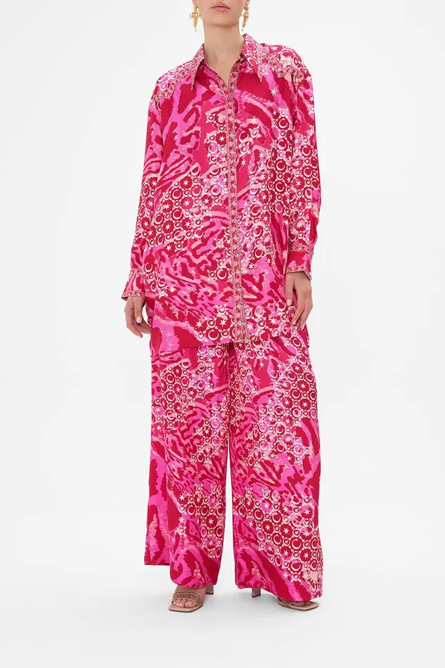 Camilla Blouses and Shirts Long Line Shirt With Yoke And Button Detail Song Of Sacrifice 8211 Womens Camilla Blouses and Shirts Long Line Shirt With Yoke And Button Detail Song Of Sacrifice 8211 Womens