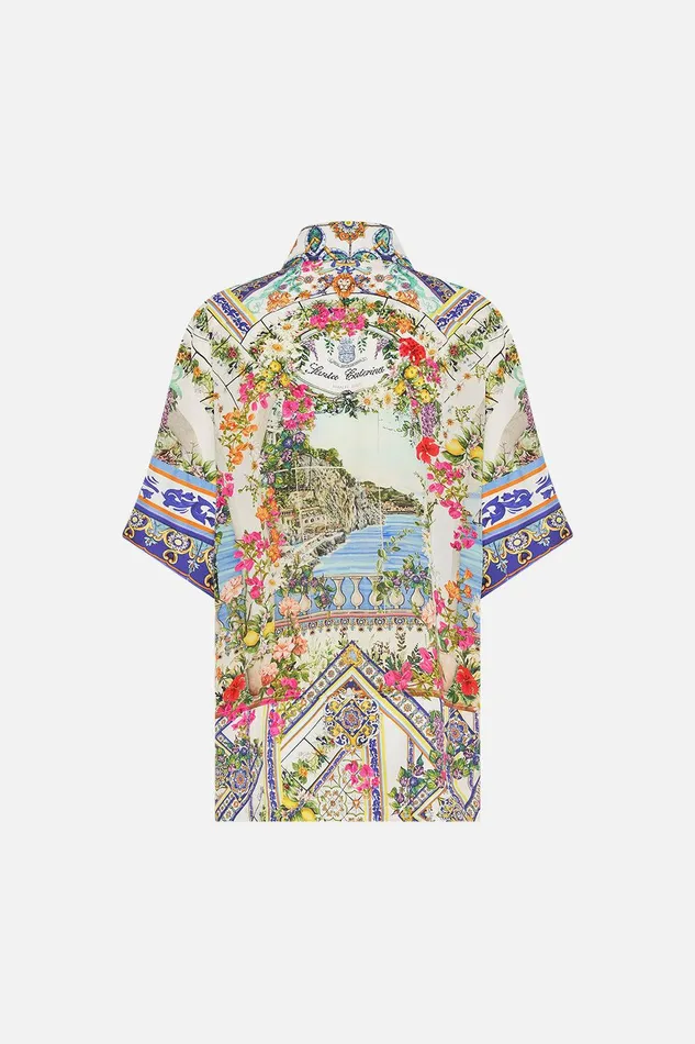 Camilla Blouses and Shirts Oversized Shirt With Pocket Amalfi Amore 8211 Womens Camilla Blouses and Shirts Oversized Shirt With Pocket Amalfi Amore 8211 Womens