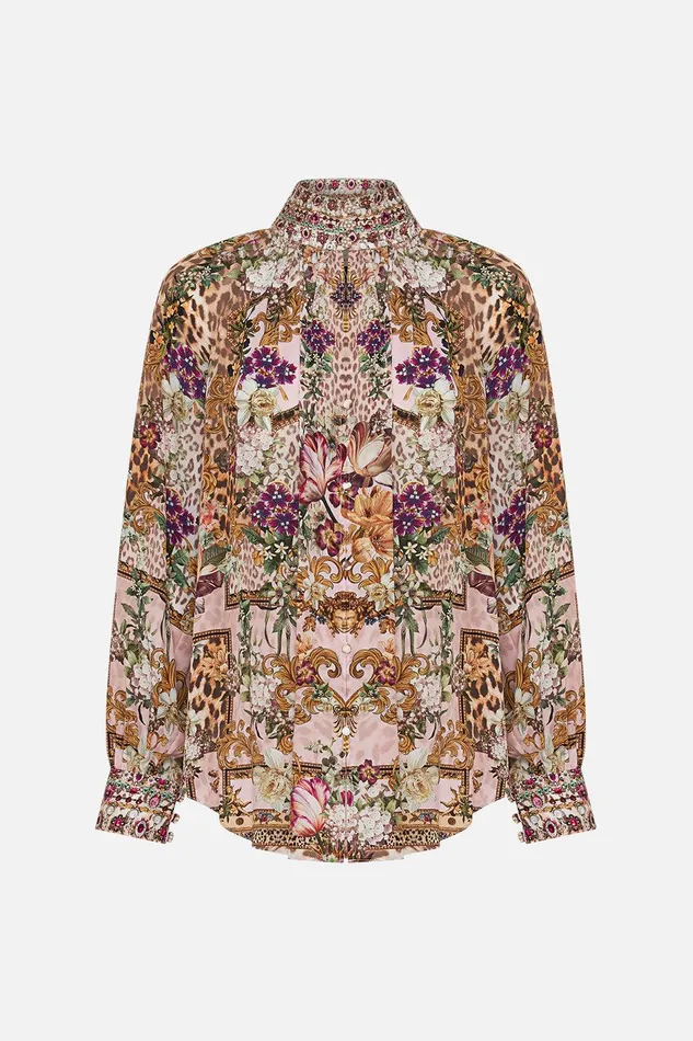 Camilla Blouses and Shirts Raglan Button Up Shirt Bambino Bliss 8211 Womens Camilla Blouses and Shirts Raglan Button Up Shirt Bambino Bliss 8211 Womens