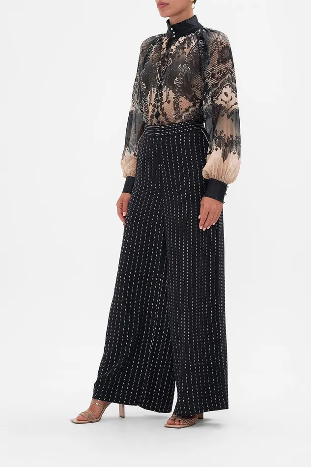 Camilla Blouses and Shirts Raglan Button Up Shirt Curtain Call Chaos 8211 Womens Camilla Blouses and Shirts Raglan Button Up Shirt Curtain Call Chaos 8211 Womens