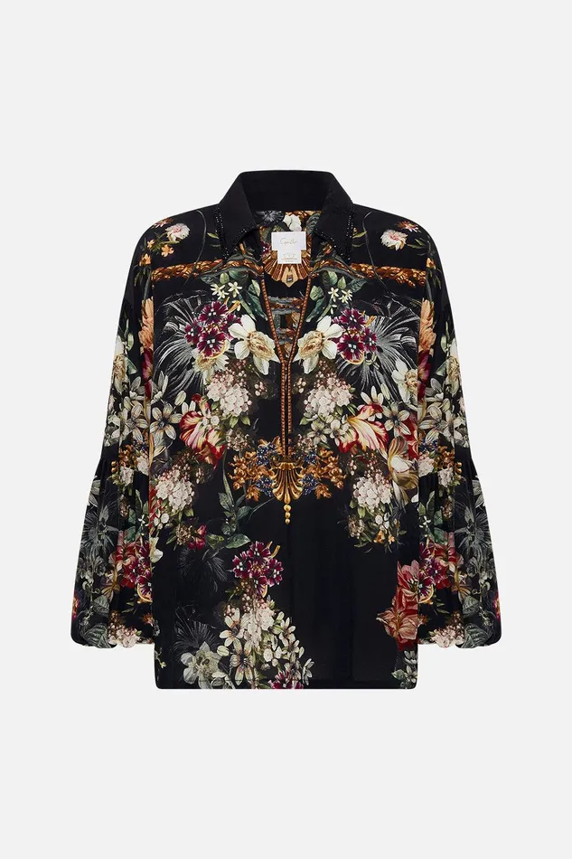 Camilla Blouses and Shirts Vintage Collar Blouse A Night At The Opera 8211 Womens Camilla Blouses and Shirts Vintage Collar Blouse A Night At The Opera 8211 Womens