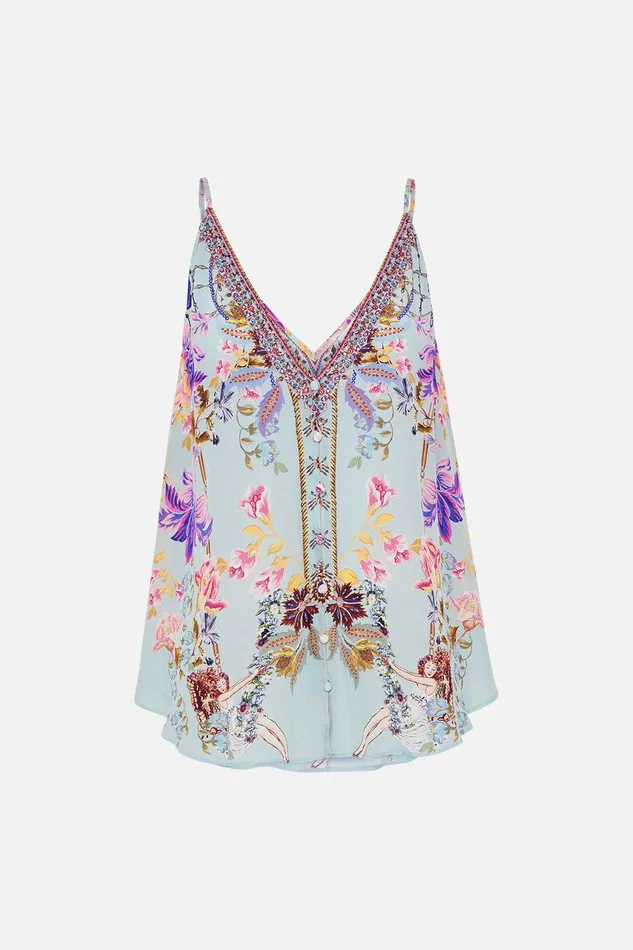 Camilla Cami Tops Button Front V Neck Cami Love Web 8211 Womens Camilla Cami Tops Button Front V Neck Cami Love Web 8211 Womens