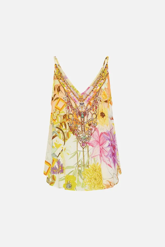 Camilla Cami Tops V Neck Cami How Does Your Garden Grow 8211 Womens
