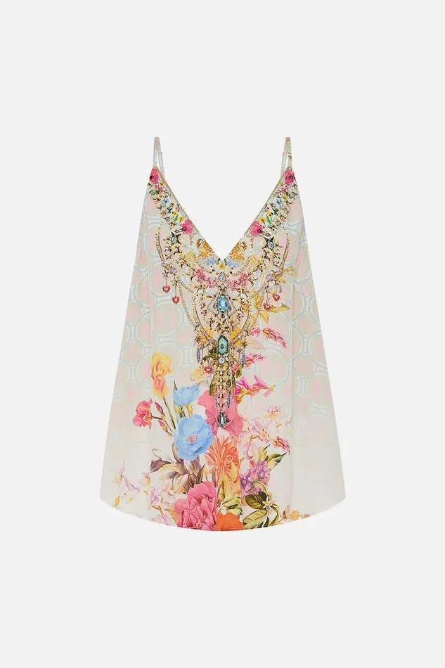 Camilla Cami Tops V Neck Cami Sunlight Symphony 8211 Womens