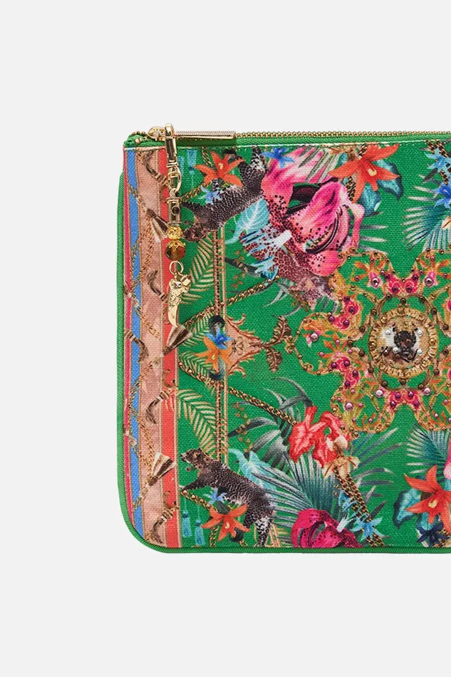 Camilla Clutches Small Canvas Clutch Curious And Curiouser 8211 Accessories