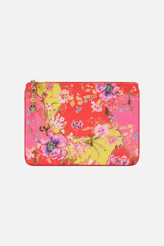 Camilla Clutches Small Canvas Clutch The Beetles 8211 Accessories