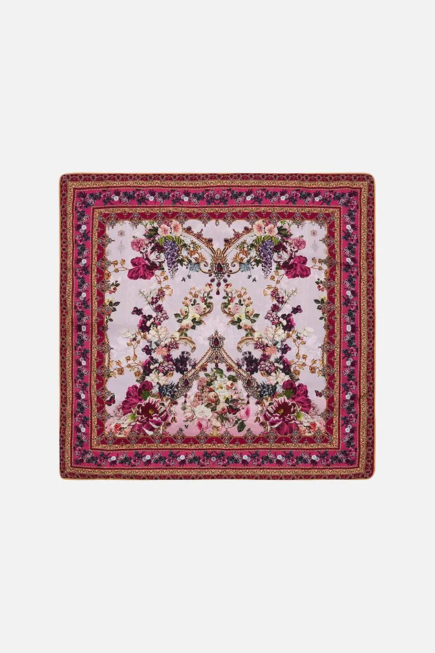 Camilla Cushions Large Square Cushion Obsidian Bloom 8211 Accessories
