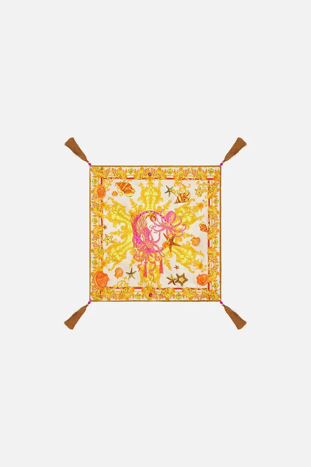 Camilla Cushions Small Square Cushion Squid Squad 8211 Accessories