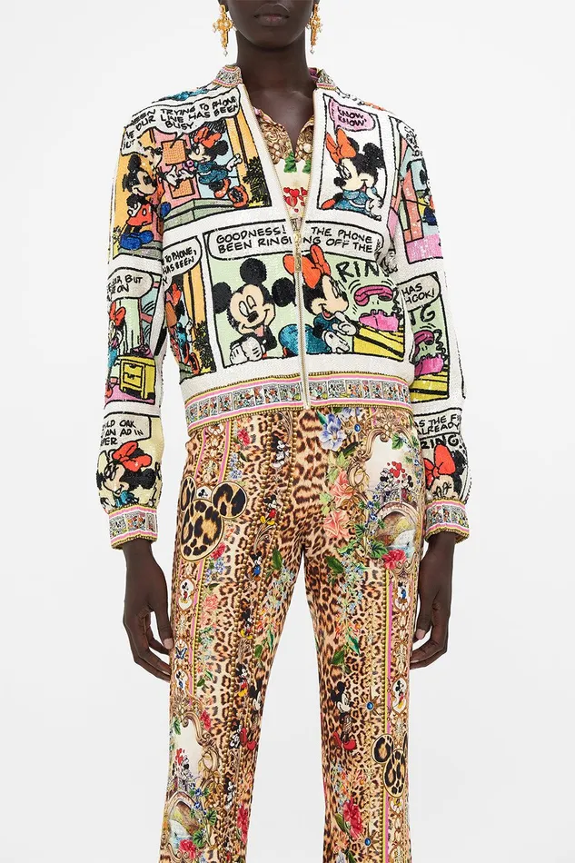 Camilla Jackets Bomber Jacket A Trip Down The Comic Strip 8211 Womens