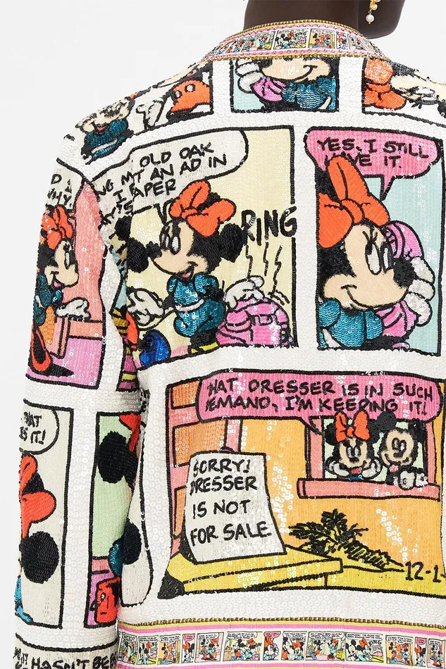 Camilla Jackets Bomber Jacket A Trip Down The Comic Strip 8211 Womens
