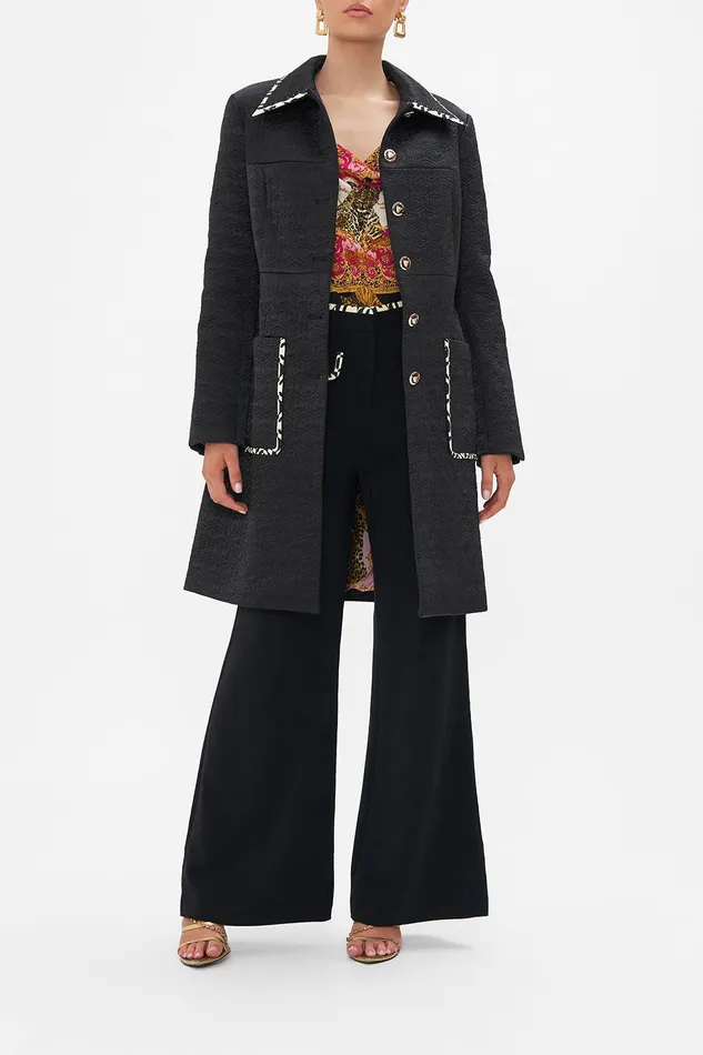 Camilla Jackets Button Front Coat Ciao Palazzo 8211 Womens