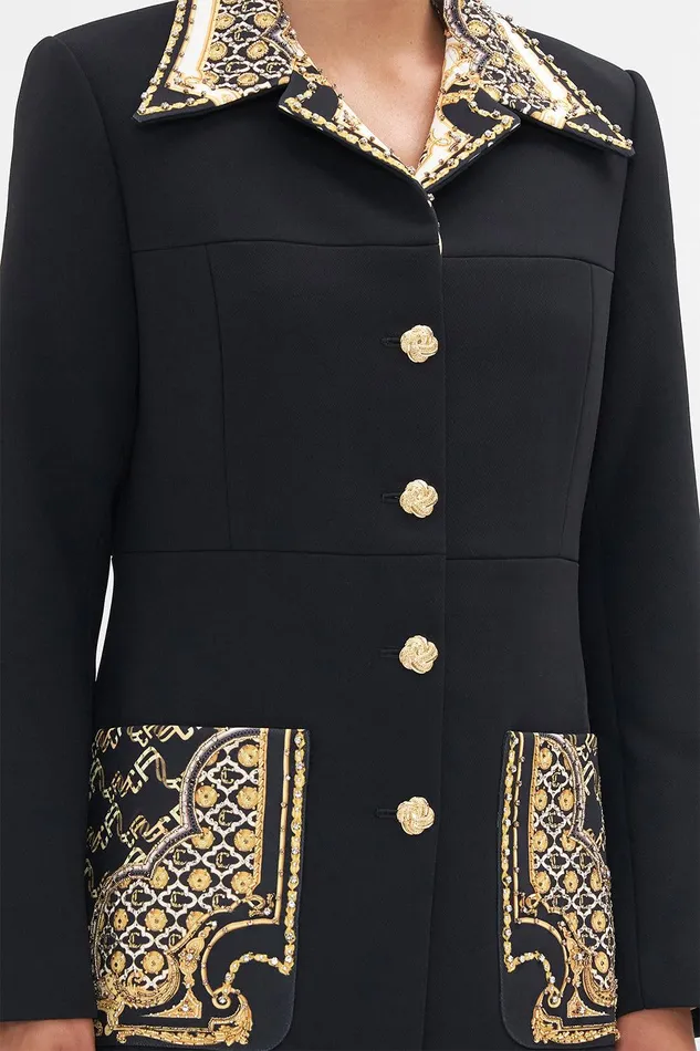 Camilla Jackets Button Front Coat Tether Me Not 8211 Womens Camilla Jackets Button Front Coat Tether Me Not 8211 Womens