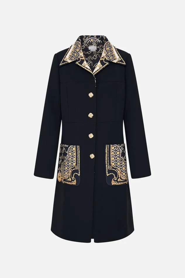 Camilla Jackets Button Front Coat Tether Me Not 8211 Womens Camilla Jackets Button Front Coat Tether Me Not 8211 Womens