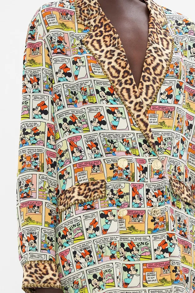 Camilla Jackets Double Breasted Soft Jacket A Trip Down The Comic Strip 8211 Womens