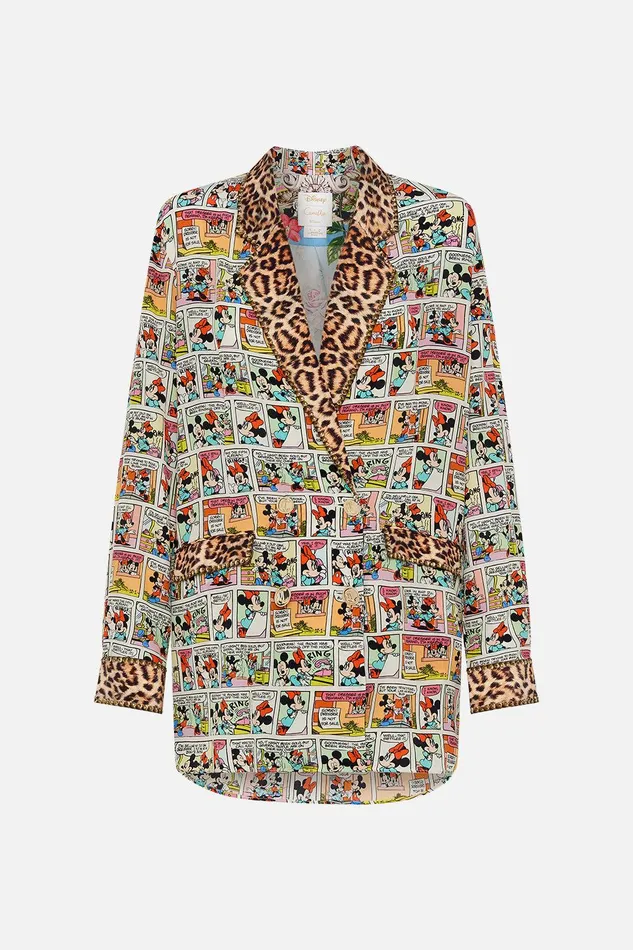 Camilla Jackets Double Breasted Soft Jacket A Trip Down The Comic Strip 8211 Womens