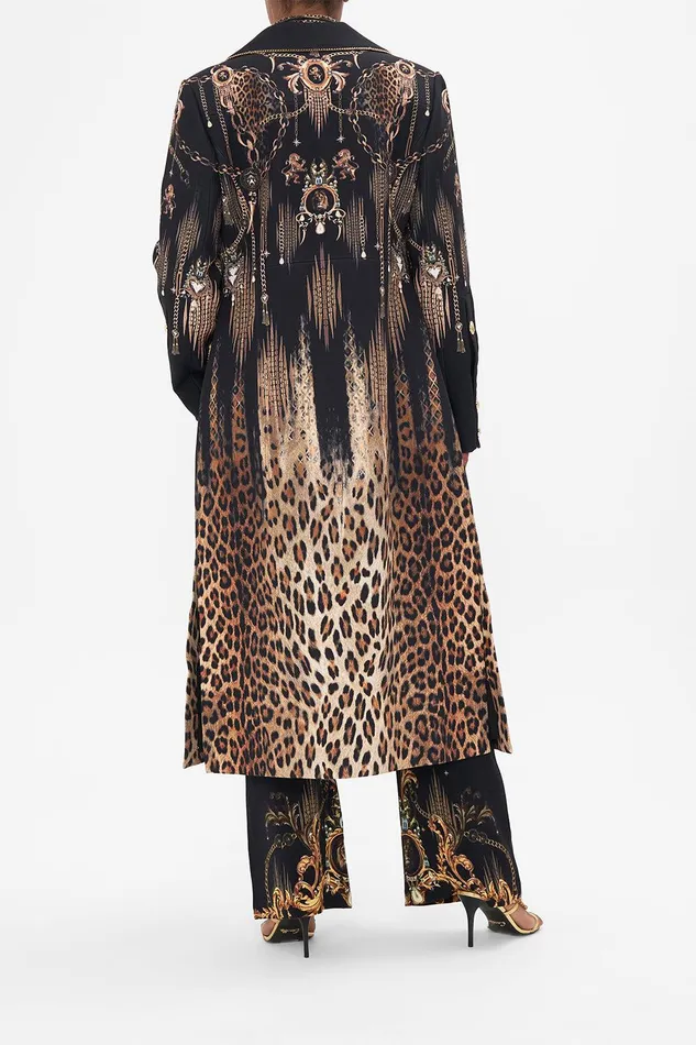Camilla Jackets Long Button Front Coat Jungle Dreaming 8211 Womens Camilla Jackets Long Button Front Coat Jungle Dreaming 8211 Womens