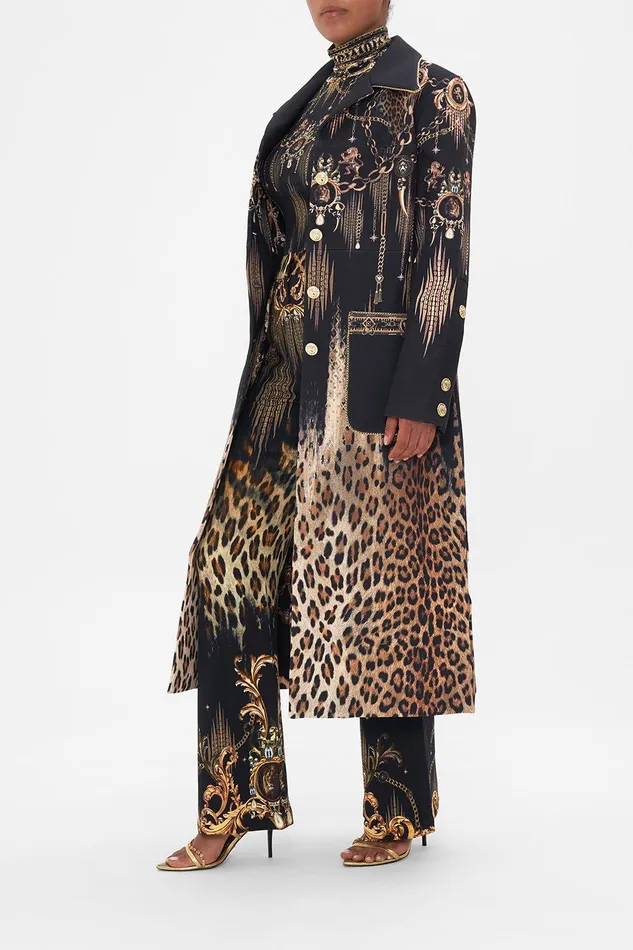 Camilla Jackets Long Button Front Coat Jungle Dreaming 8211 Womens Camilla Jackets Long Button Front Coat Jungle Dreaming 8211 Womens