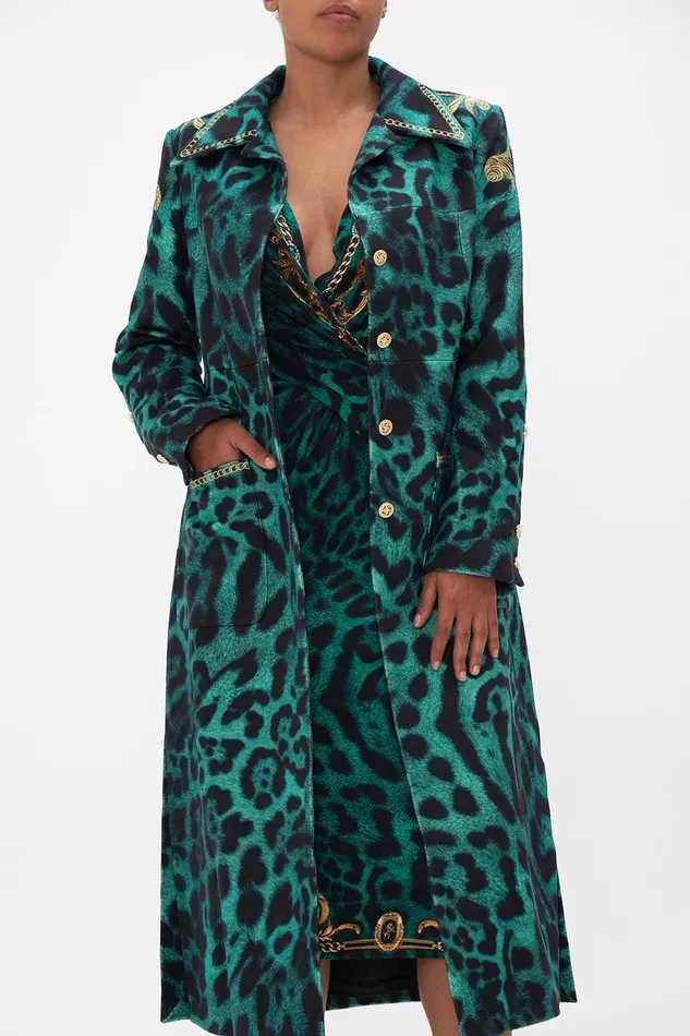Camilla Jackets Long Button Front Coat Sing My Song 8211 Womens Camilla Jackets Long Button Front Coat Sing My Song 8211 Womens