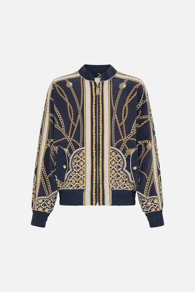 Camilla Jackets Relaxed Bomber Jacket Tether Me Not 8211 Womens Camilla Jackets Relaxed Bomber Jacket Tether Me Not 8211 Womens