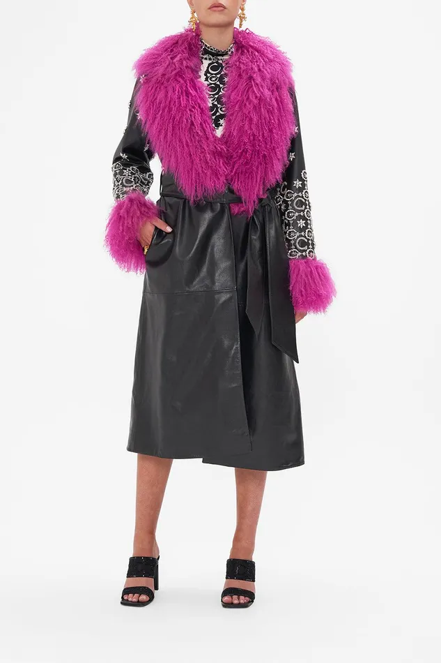 Camilla Jackets Trench With French Cuff Feline Fantasy 8211 Womens