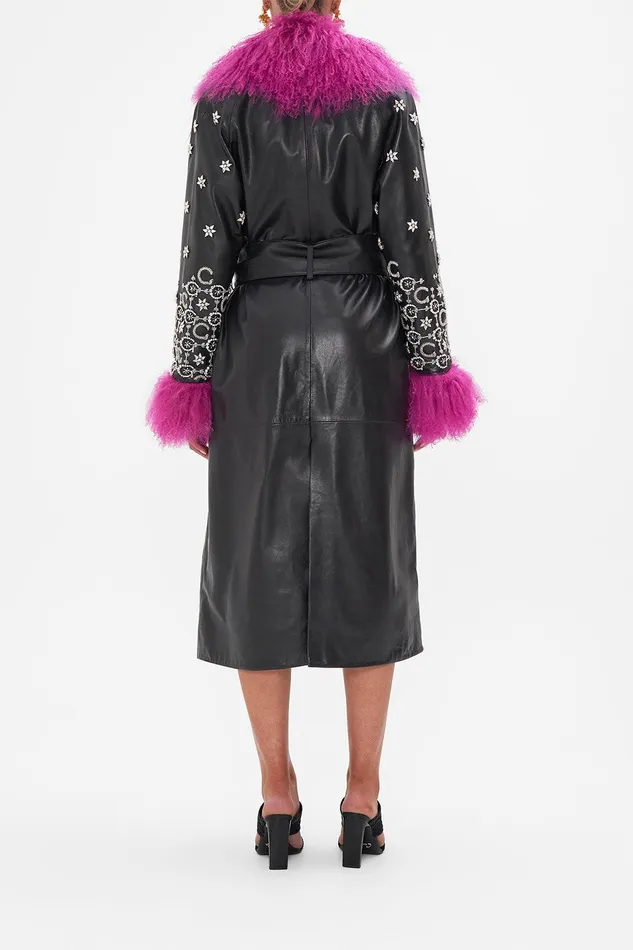 Camilla Jackets Trench With French Cuff Feline Fantasy 8211 Womens Camilla Jackets Trench With French Cuff Feline Fantasy 8211 Womens
