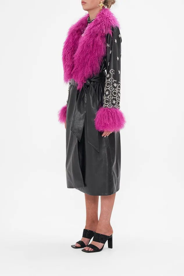 Camilla Jackets Trench With French Cuff Feline Fantasy 8211 Womens Camilla Jackets Trench With French Cuff Feline Fantasy 8211 Womens