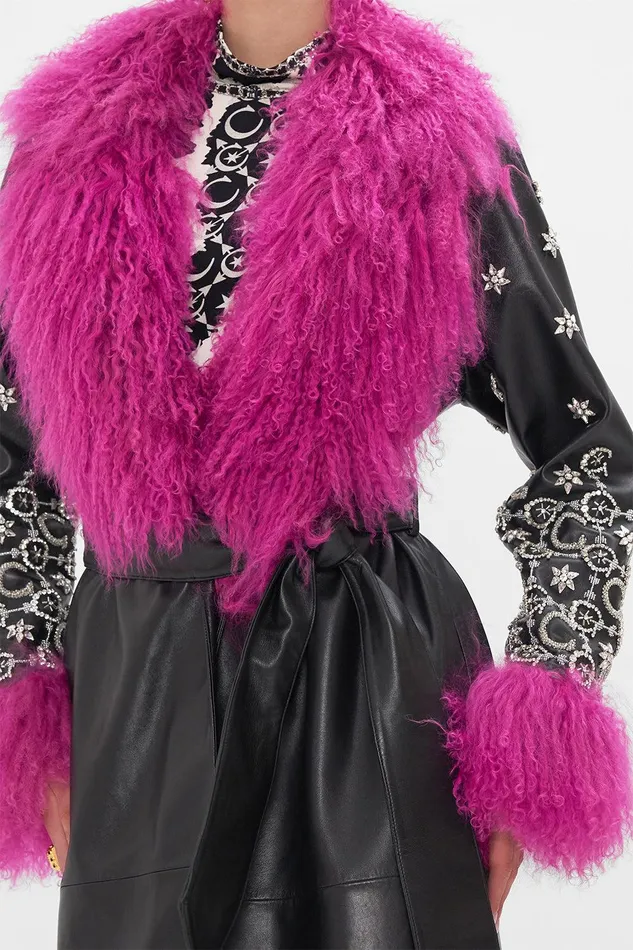 Camilla Jackets Trench With French Cuff Feline Fantasy 8211 Womens Camilla Jackets Trench With French Cuff Feline Fantasy 8211 Womens