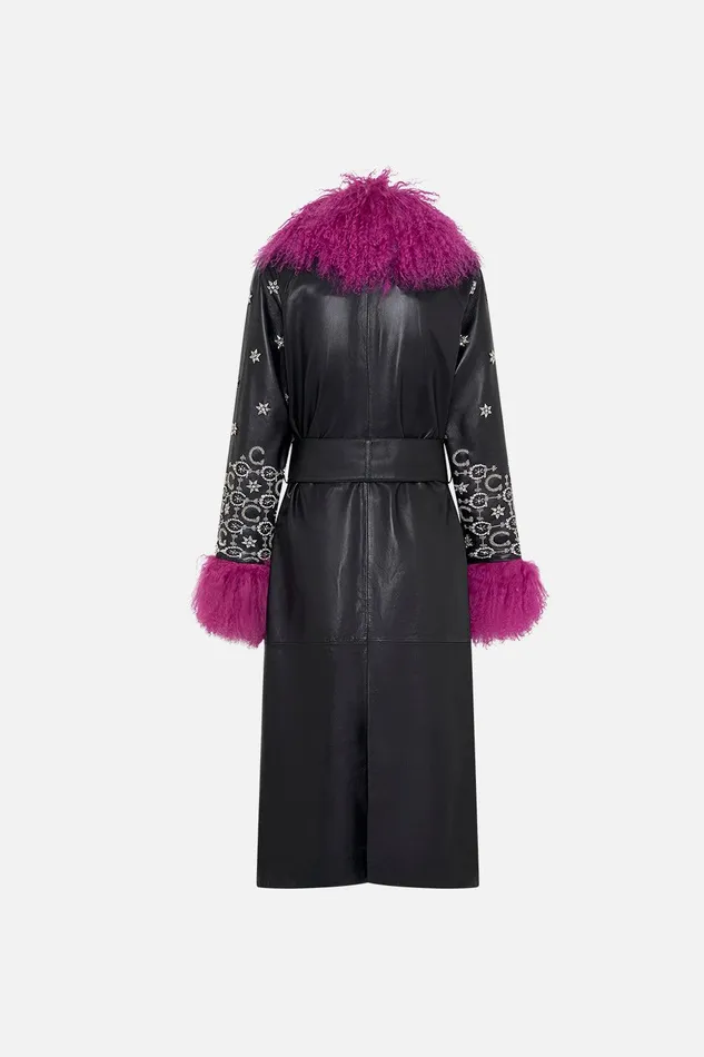 Camilla Jackets Trench With French Cuff Feline Fantasy 8211 Womens Camilla Jackets Trench With French Cuff Feline Fantasy 8211 Womens