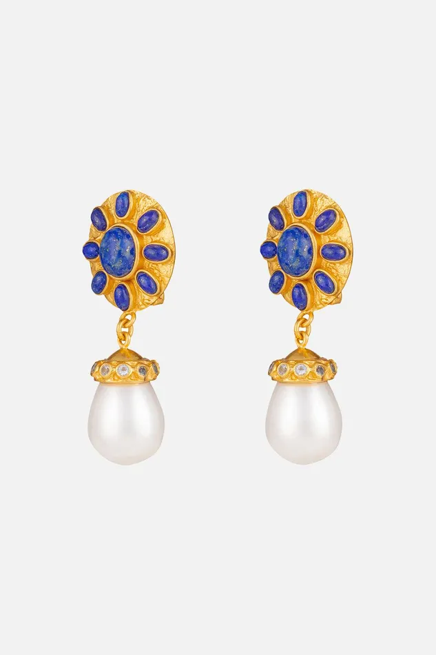 Camilla Jewellery Heather Lapis Stone Earrings Multi 8211 Accessories Camilla Jewellery Heather Lapis Stone Earrings Multi 8211 Accessories