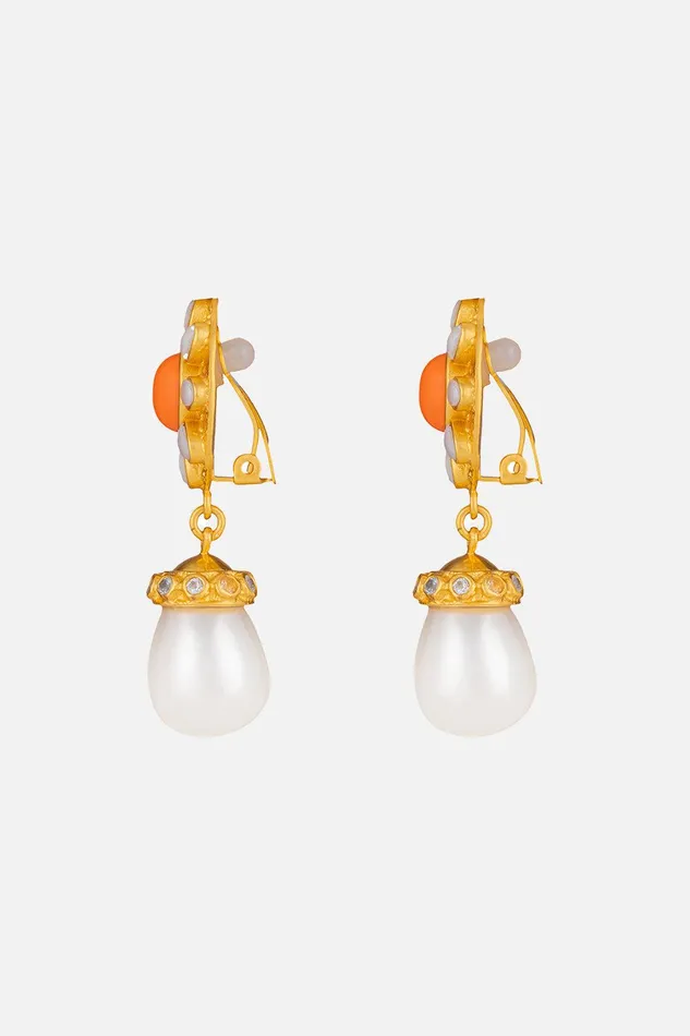 Camilla Jewellery Heather Orange Coral Earrings Multi 8211 Accessories Camilla Jewellery Heather Orange Coral Earrings Multi 8211 Accessories