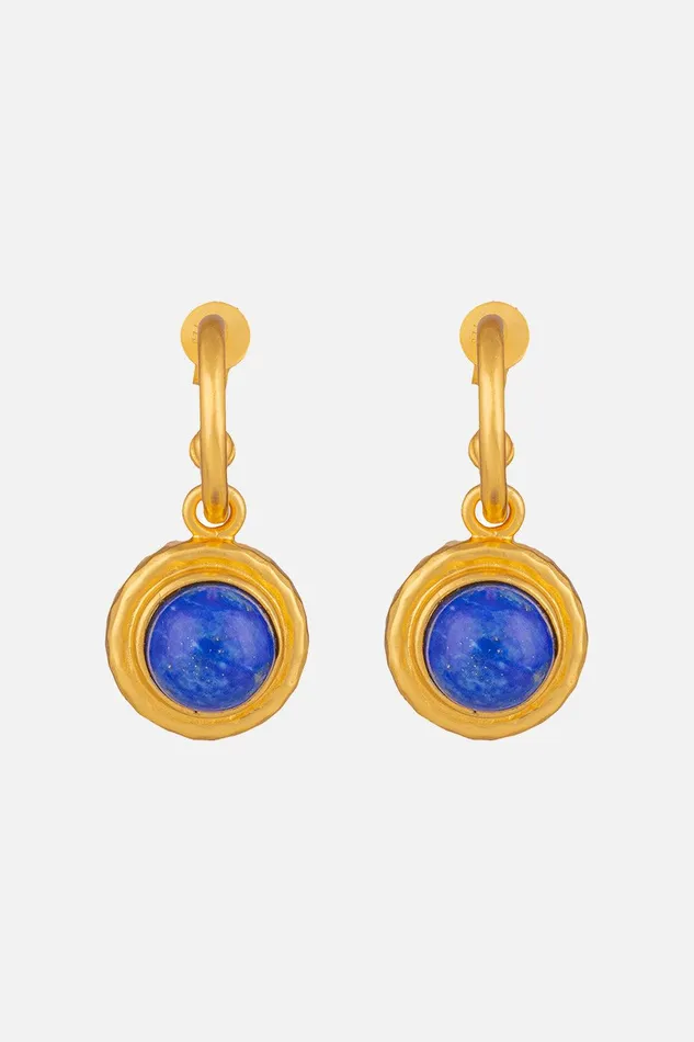 Camilla Jewellery Kameo Lapis Stone Earrings Multi 8211 Accessories