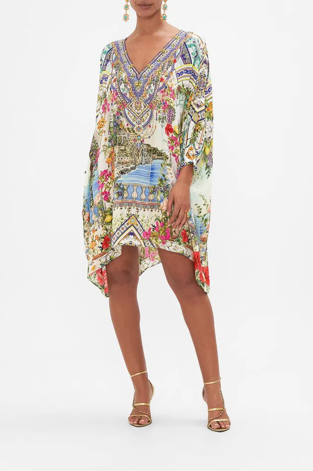 Camilla Kaftans Short Kaftan With Cuff Amalfi Amore 8211 Womens
