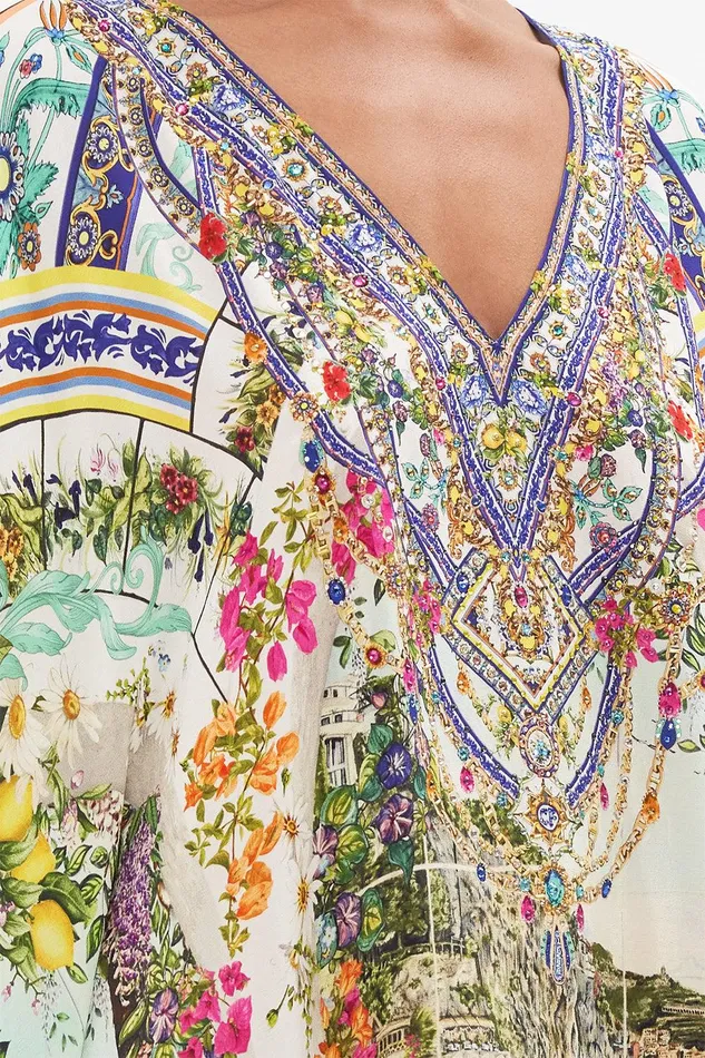 Camilla Kaftans Short Kaftan With Cuff Amalfi Amore 8211 Womens Camilla Kaftans Short Kaftan With Cuff Amalfi Amore 8211 Womens