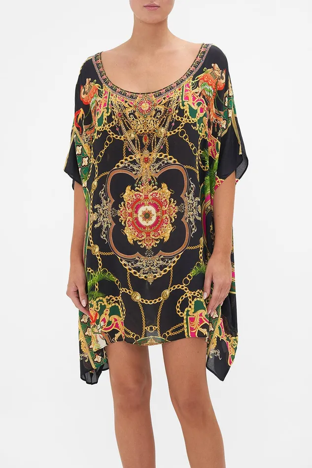 Camilla Kaftans Short Round Neck Kaftan Jealousy And Jewels 8211 Womens Camilla Kaftans Short Round Neck Kaftan Jealousy And Jewels 8211 Womens
