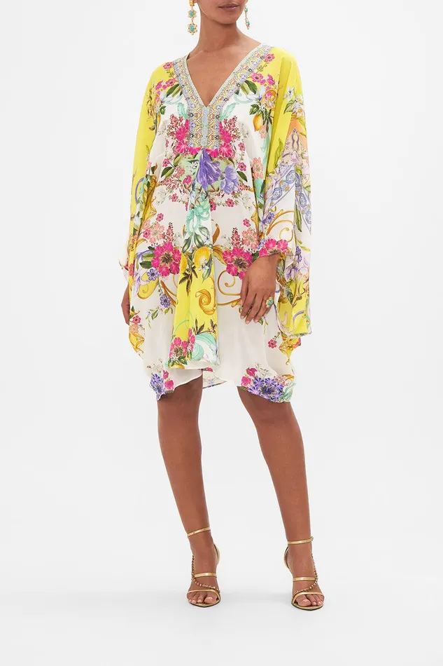 Camilla Kaftans T Shape Short Kaftan Caterina Spritz 8211 Womens