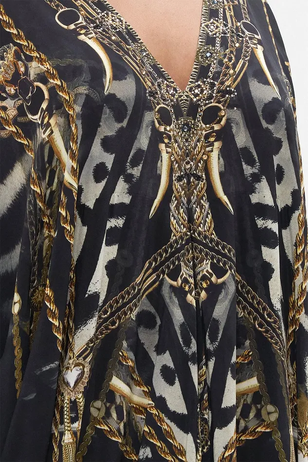 Camilla Kaftans T Shape Short Kaftan Untamed Royalty 8211 Womens Camilla Kaftans T Shape Short Kaftan Untamed Royalty 8211 Womens