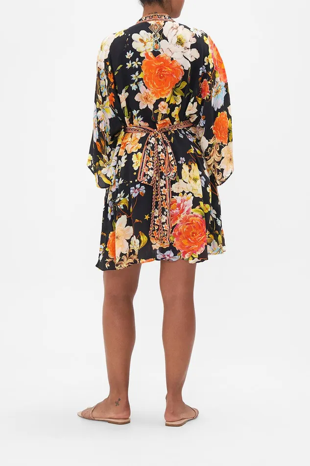 Camilla Kaftans Waist Tie Short Kaftan Secret History 8211 Womens Camilla Kaftans Waist Tie Short Kaftan Secret History 8211 Womens