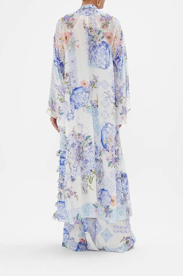 Camilla Kimonos Flare Sleeve Long Robe Paint Me Positano 8211 Womens Camilla Kimonos Flare Sleeve Long Robe Paint Me Positano 8211 Womens