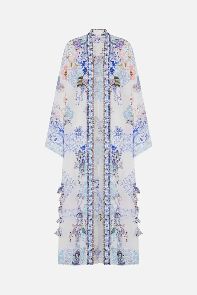 Camilla Kimonos Flare Sleeve Long Robe Paint Me Positano 8211 Womens Camilla Kimonos Flare Sleeve Long Robe Paint Me Positano 8211 Womens