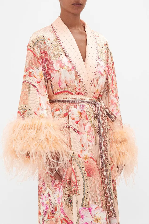 Camilla Kimonos Long Robe With Flared Sleeve Adore Me 8211 Womens Camilla Kimonos Long Robe With Flared Sleeve Adore Me 8211 Womens