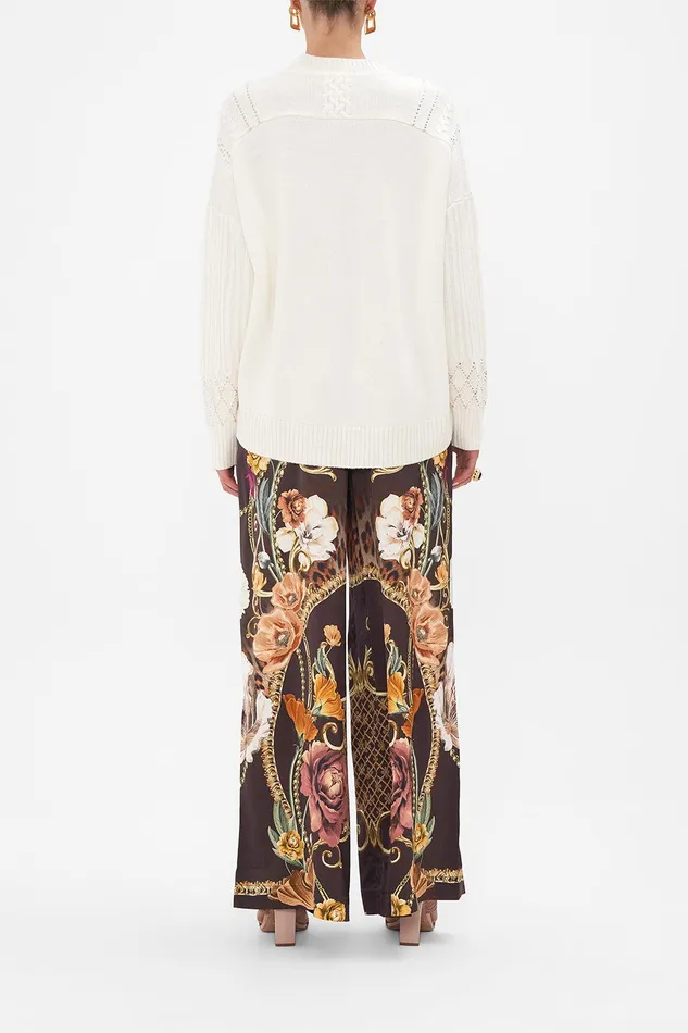 Camilla Knitwear Crew Neck Cocoon Jumper Garden Of Good Fortune 8211 Womens Camilla Knitwear Crew Neck Cocoon Jumper Garden Of Good Fortune 8211 Womens