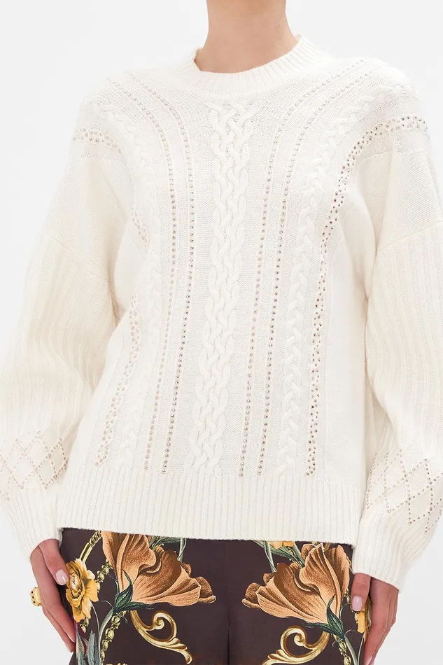 Camilla Knitwear Crew Neck Cocoon Jumper Garden Of Good Fortune 8211 Womens Camilla Knitwear Crew Neck Cocoon Jumper Garden Of Good Fortune 8211 Womens