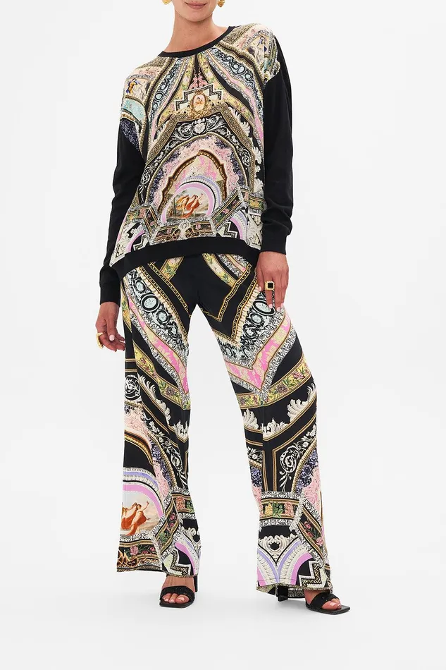 Camilla Knitwear Long Sleeve Jumper With Print Front Florence Field Day 8211 Womens Camilla Knitwear Long Sleeve Jumper With Print Front Florence Field Day 8211 Womens