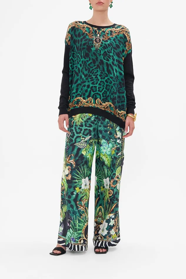 Camilla Knitwear Long Sleeve Jumper With Print Front Sing My Song 8211 Womens Camilla Knitwear Long Sleeve Jumper With Print Front Sing My Song 8211 Womens