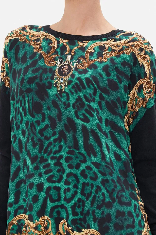 Camilla Knitwear Long Sleeve Jumper With Print Front Sing My Song 8211 Womens Camilla Knitwear Long Sleeve Jumper With Print Front Sing My Song 8211 Womens