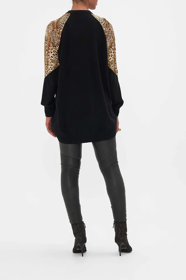 Camilla Knitwear Silk Spliced Shoulder Jumper Standing Ovation 8211 Womens Camilla Knitwear Silk Spliced Shoulder Jumper Standing Ovation 8211 Womens