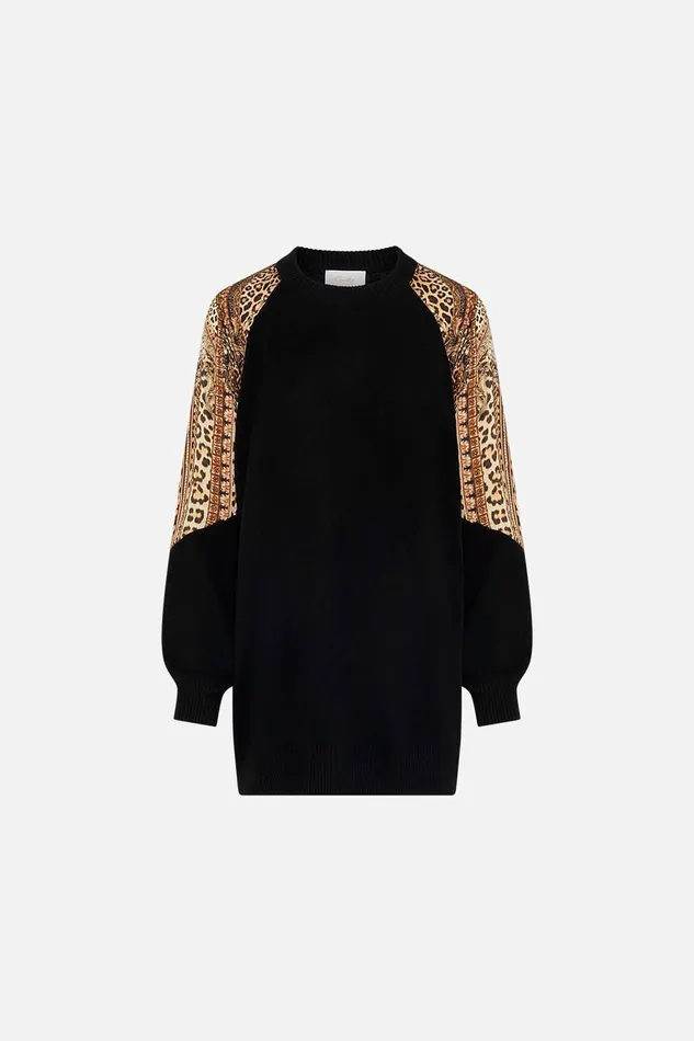 Camilla Knitwear Silk Spliced Shoulder Jumper Standing Ovation 8211 Womens Camilla Knitwear Silk Spliced Shoulder Jumper Standing Ovation 8211 Womens