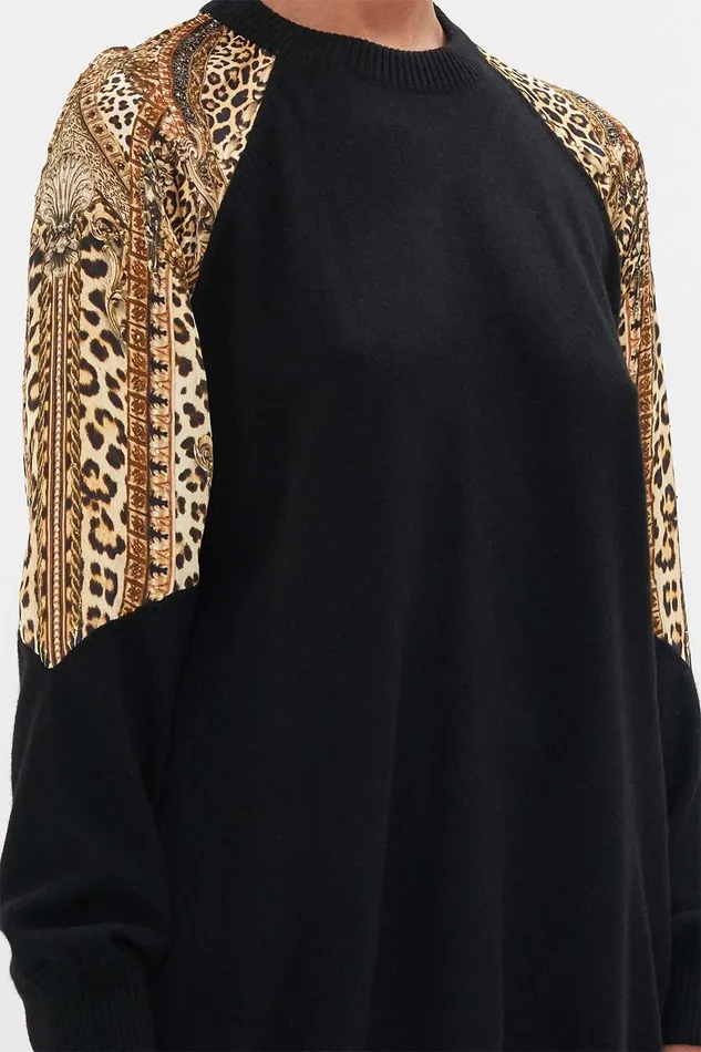 Camilla Knitwear Silk Spliced Shoulder Jumper Standing Ovation 8211 Womens Camilla Knitwear Silk Spliced Shoulder Jumper Standing Ovation 8211 Womens